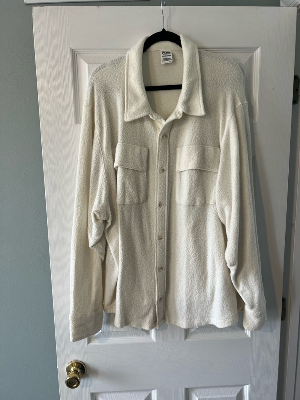 Victoria's Secret PINK Cream Fleece Jacket